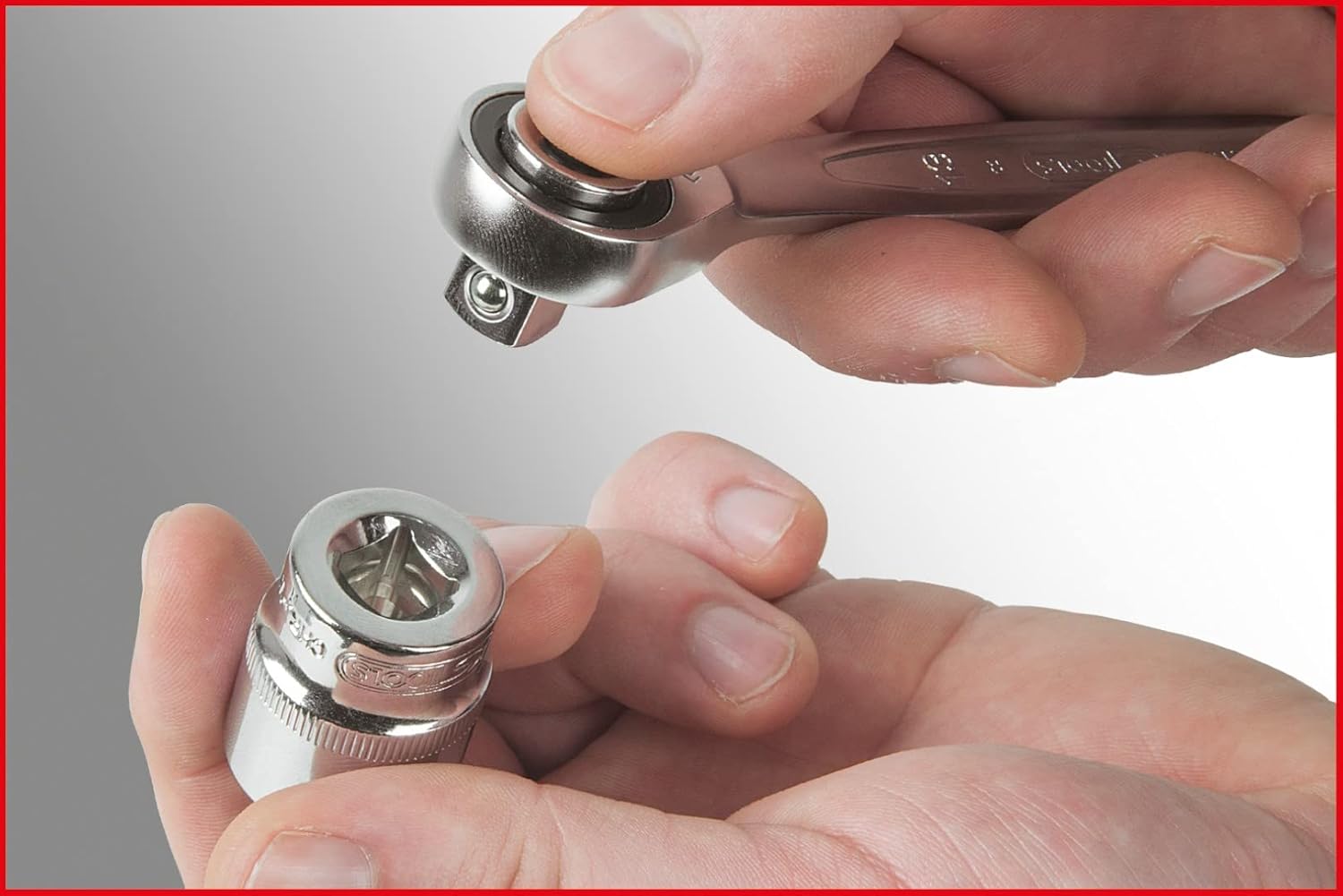 Ks Tools 503.4266 - Serie chiavi a cricco GEARplus 16 pz. - immagine 9