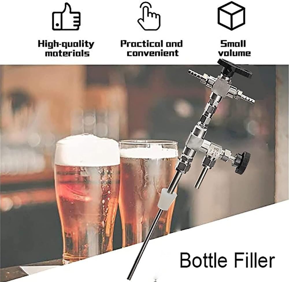 Telituny Riempitrice per Bottiglie di Birra in Acciaio Inox - immagine 1