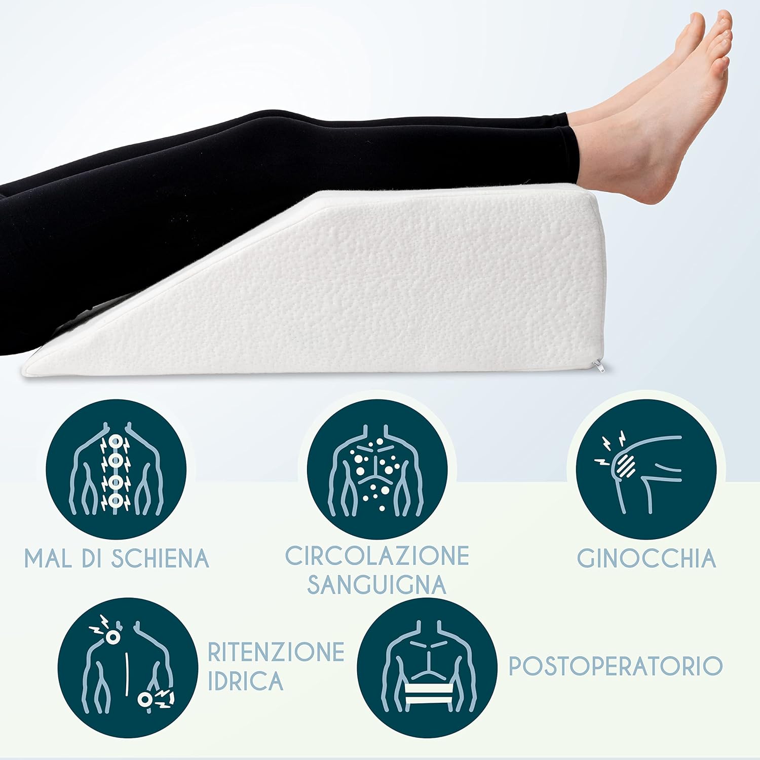 Dreamzie Cuscino Gambe per Dormire in Memory Foam - immagine 2