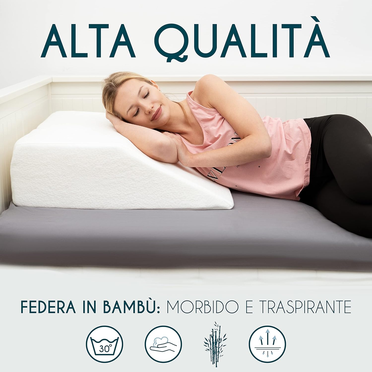 Dreamzie Cuscino Gambe per Dormire in Memory Foam - immagine 7