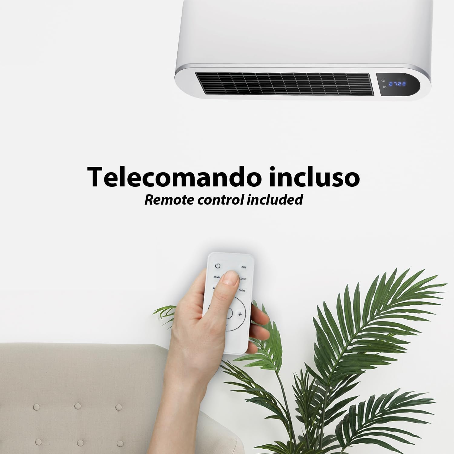 Velamp Radiatore a Parete Ceramico 2000 W - immagine 5