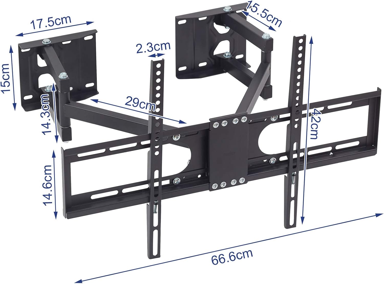 UNHO Staffa TV a Muro Angolare per 32-65 Pollici - immagine 8