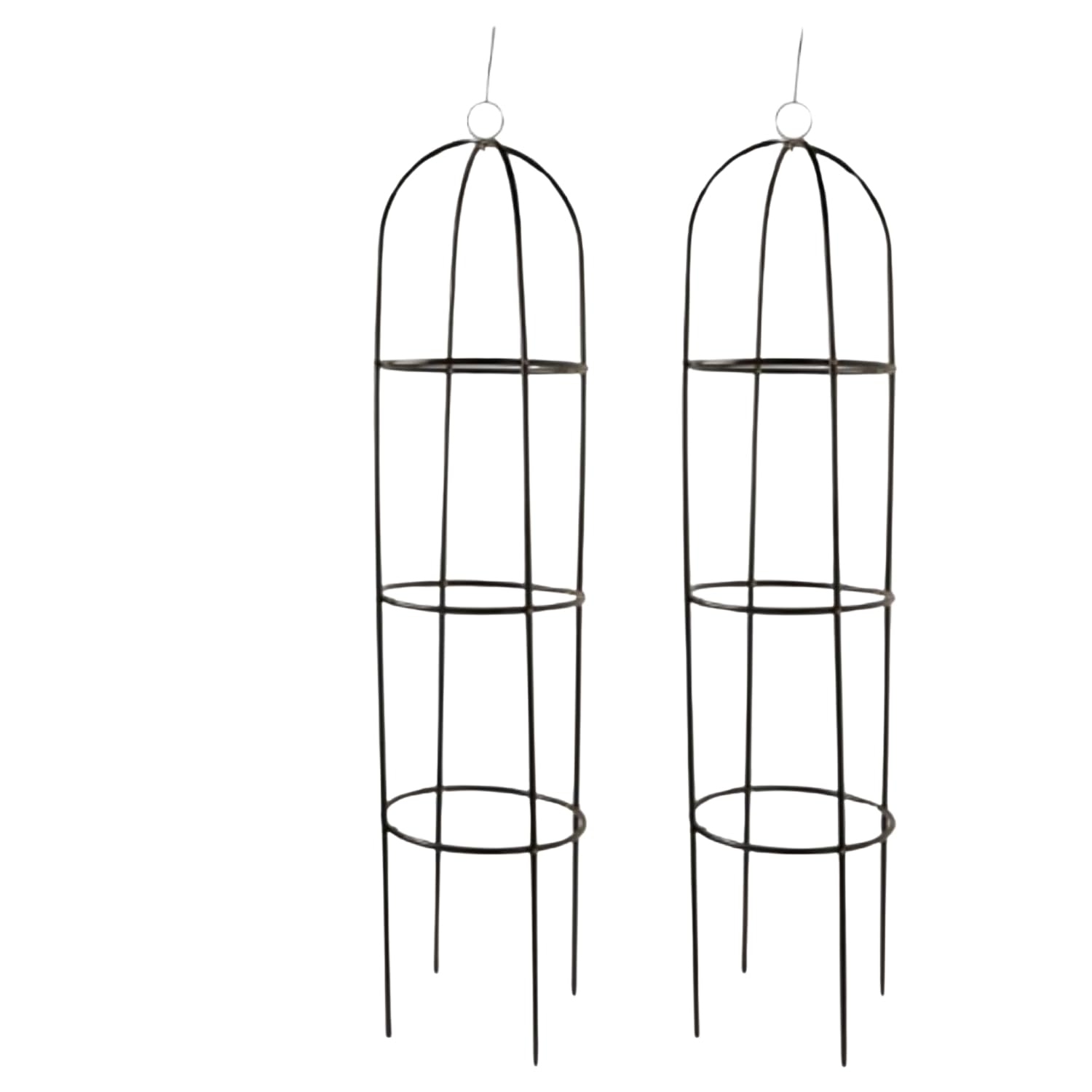 3 Pagen® Set 2 Accessori per Rampicanti Obelisk 190x40cm