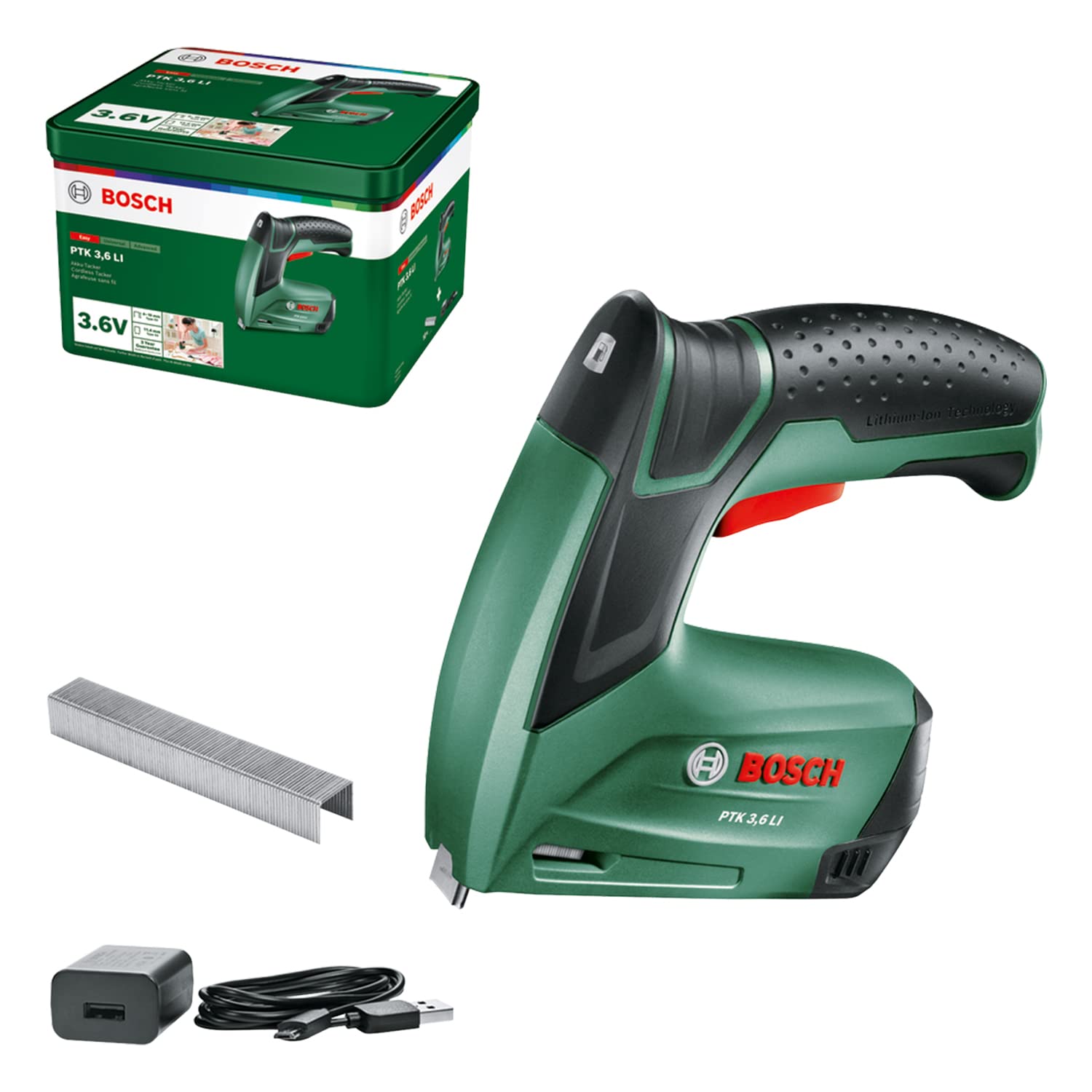 Bosch Graffatrice a Batteria PTK 3.6 LI