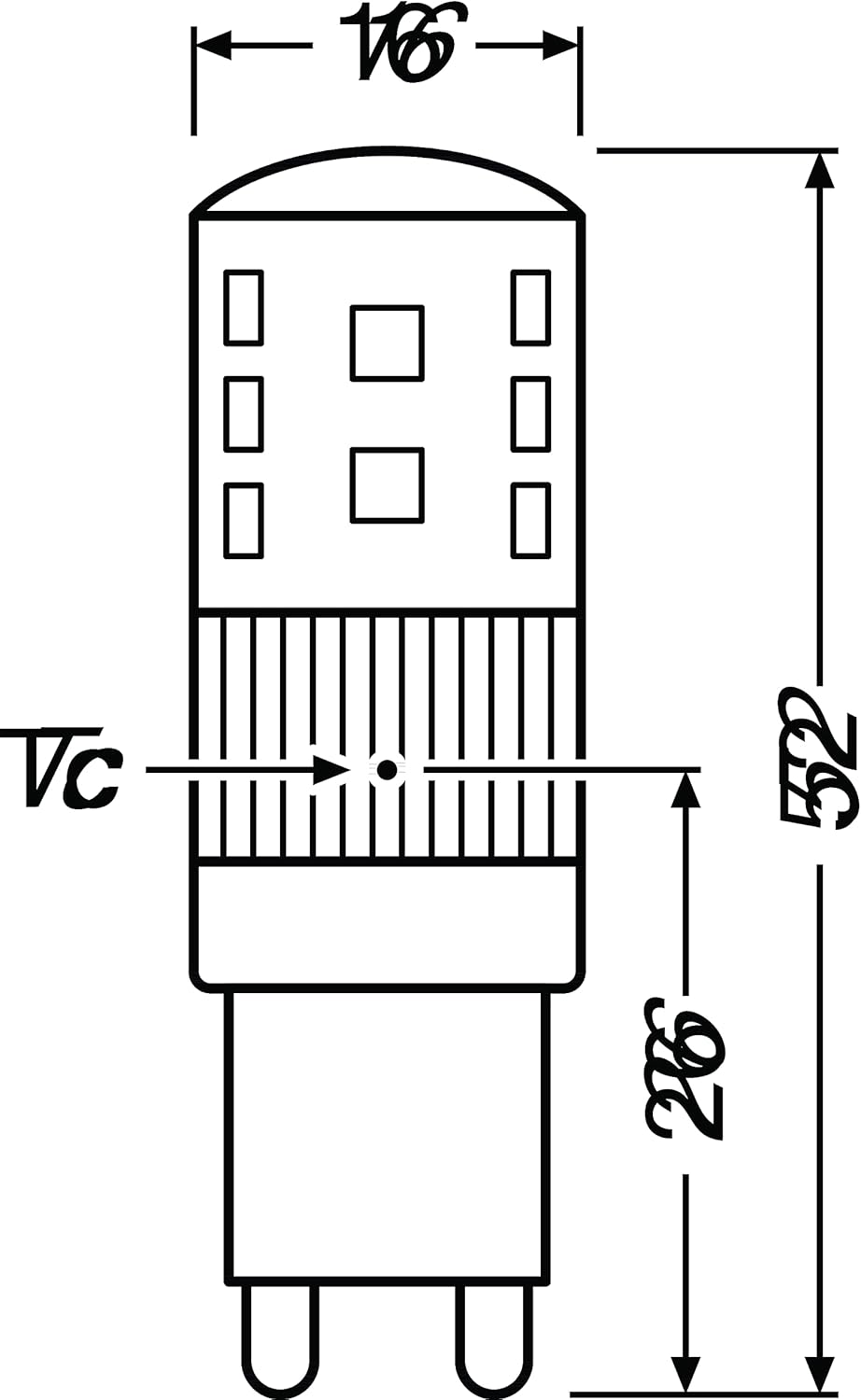 Osram Lampada LED PIN Dimmable G9, Multi-pack - immagine 3