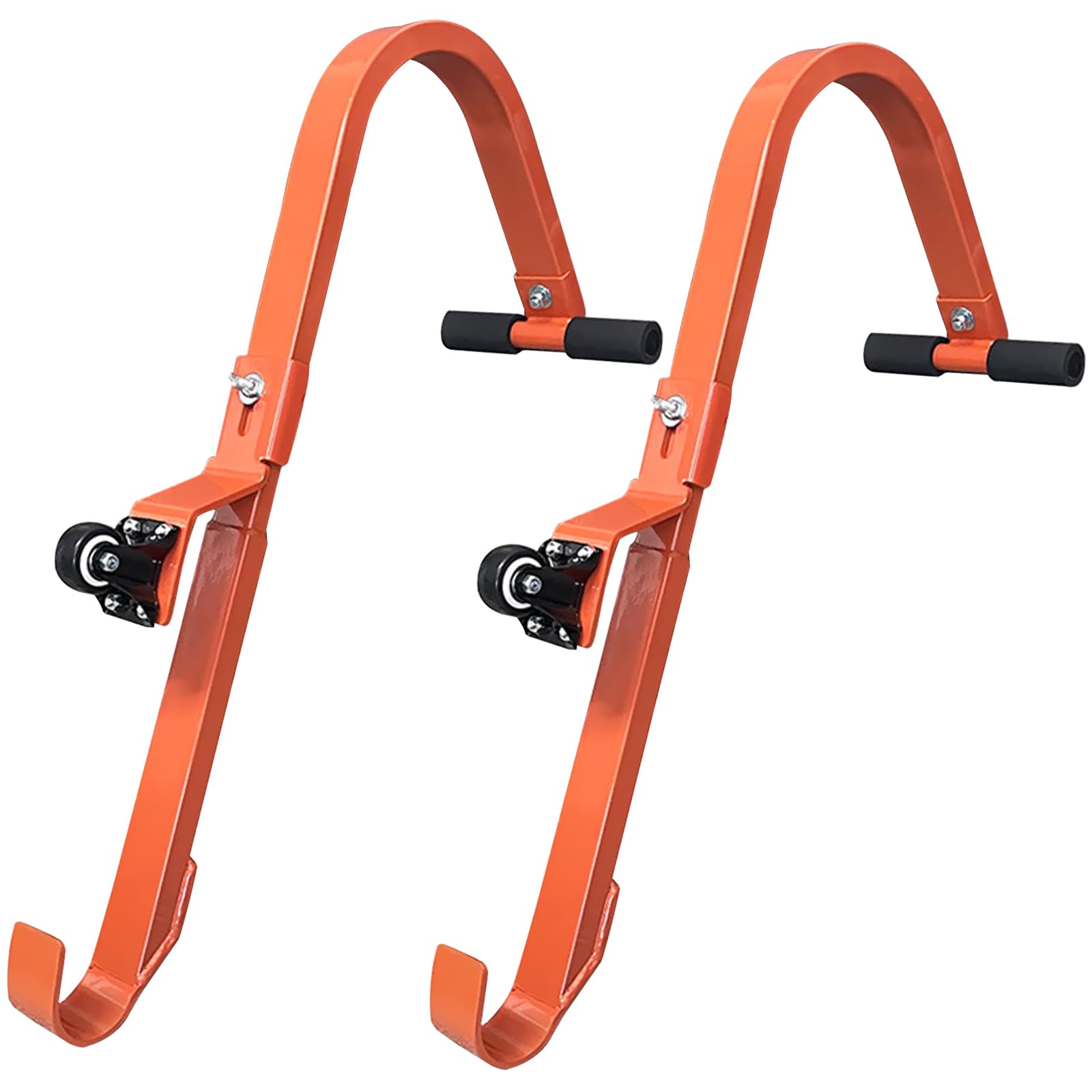 Yinnhom 2 Ganci per Tetto a Scala con Ruote