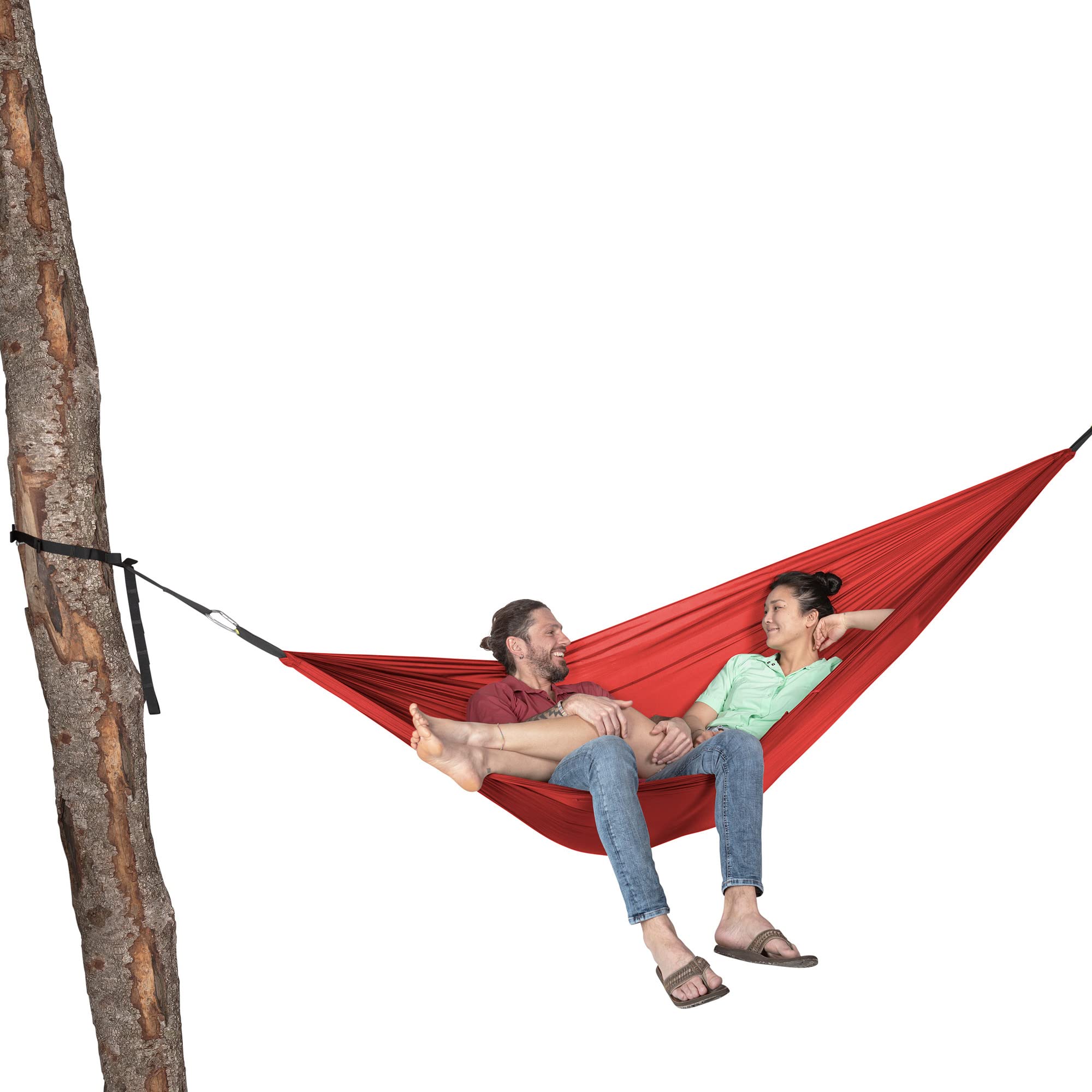 Tatonka Hammock Double, Amaca Unisex Adulto, Rosso, 290 x 190 cm