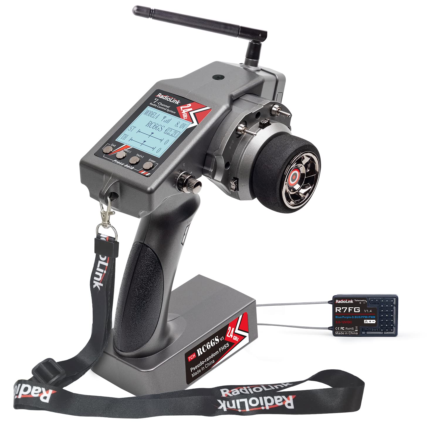 Radiolink RC6GS V3 - Trasmettitore RC 7 Canali