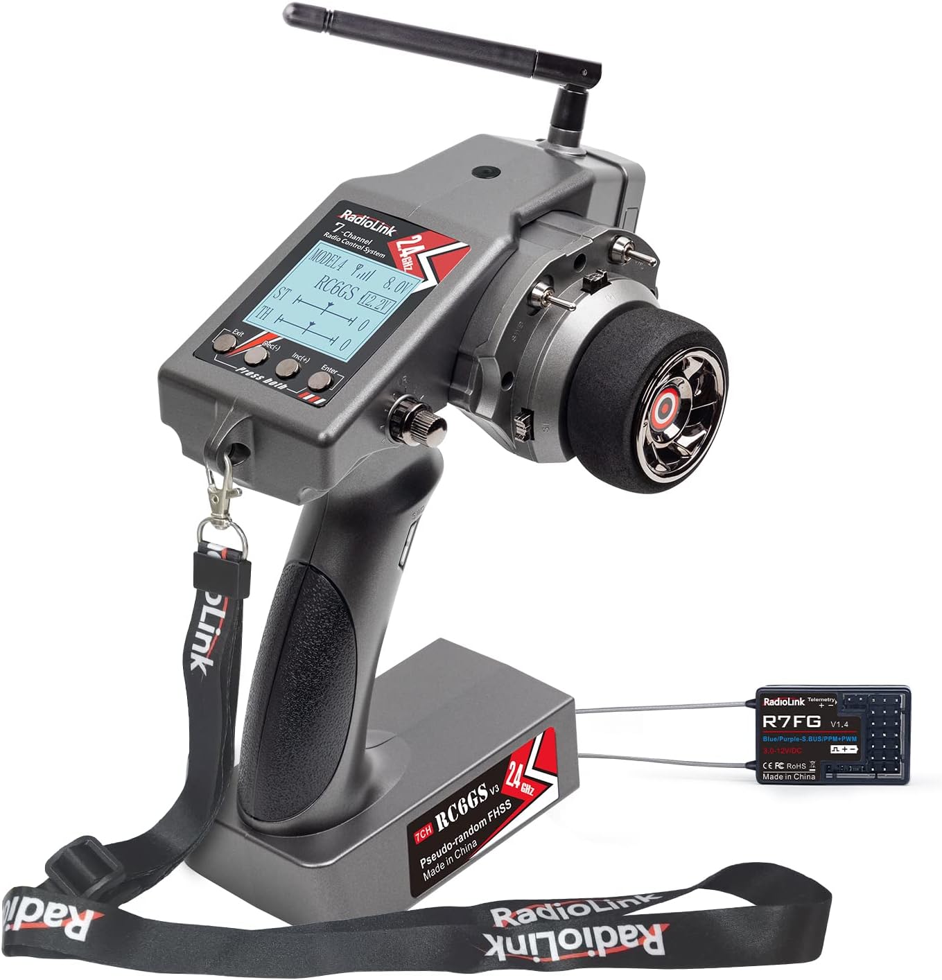 Radiolink RC6GS V3 - Trasmettitore RC 7 Canali - immagine 1