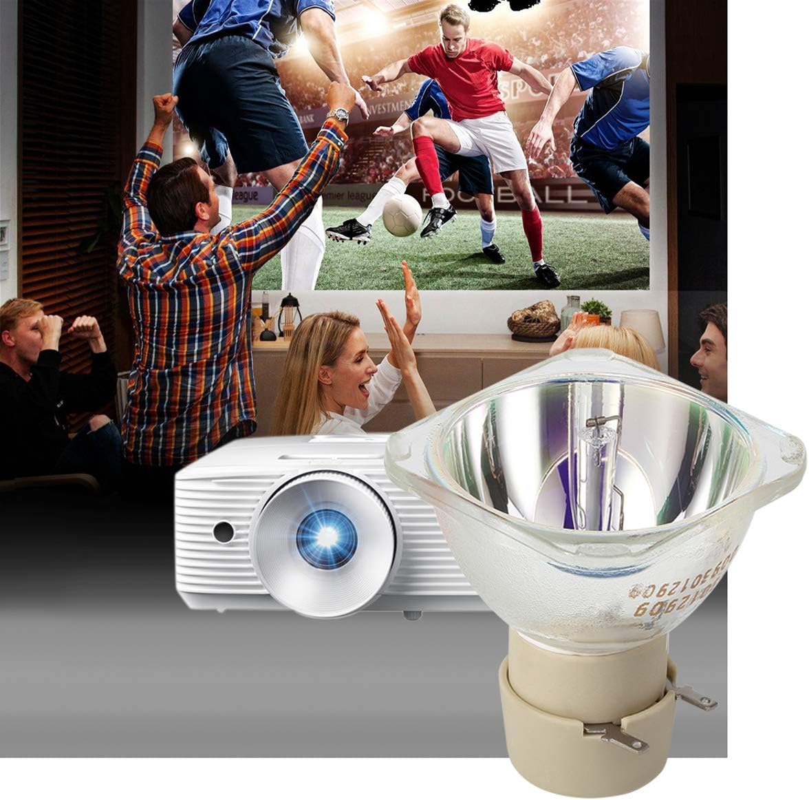 Lampada Proiettore per BenQ MS527 MS524 TH530 MW529 - immagine 3