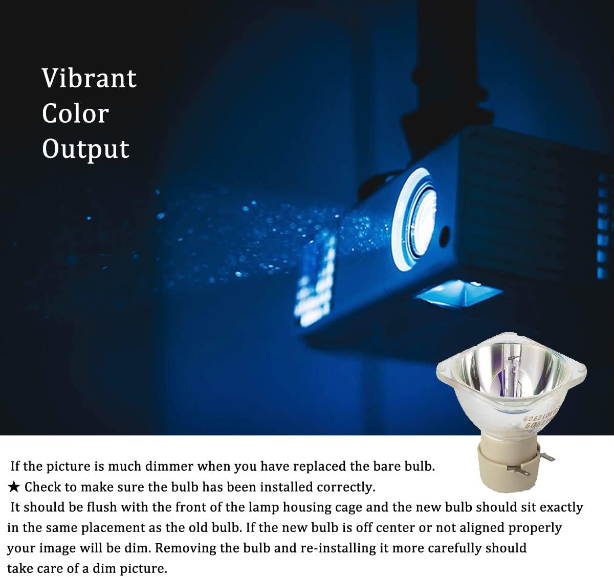 Lampada Proiettore per BenQ MS527 MS524 TH530 MW529 - immagine 6