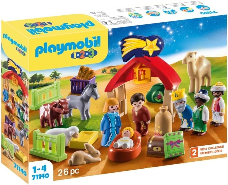 PLAYMOBIL 1.2.3 Il mio primo presepe - immagine 1