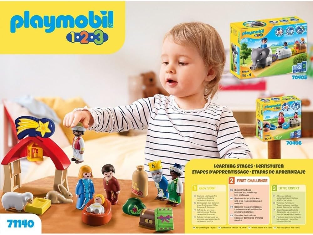 PLAYMOBIL 1.2.3 Il mio primo presepe - immagine 4
