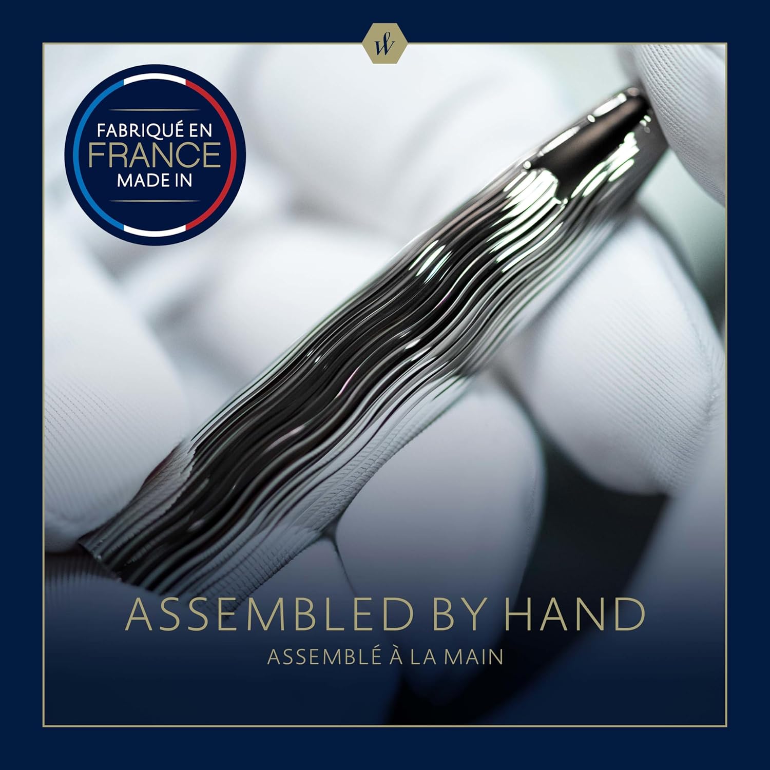 Waterman Hémisphère Penna a Sfera Blu e Metallo - immagine 4