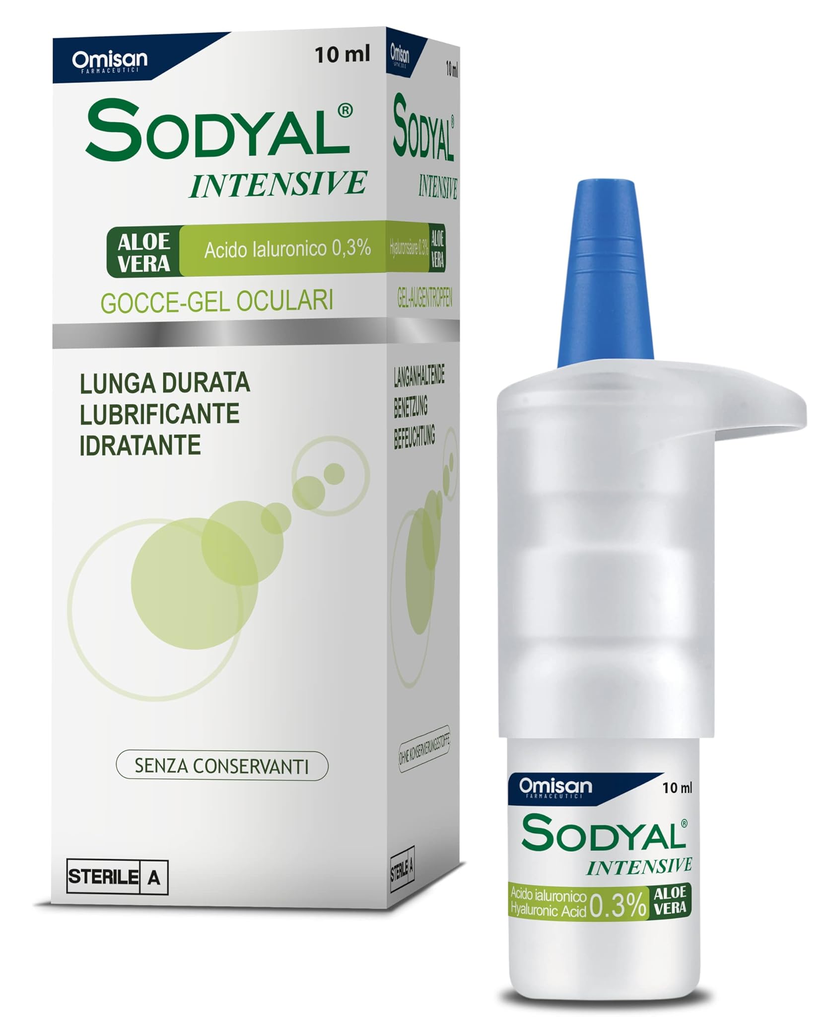 Sodyal Intensive Gocce-Gel Lubrificante 10ml