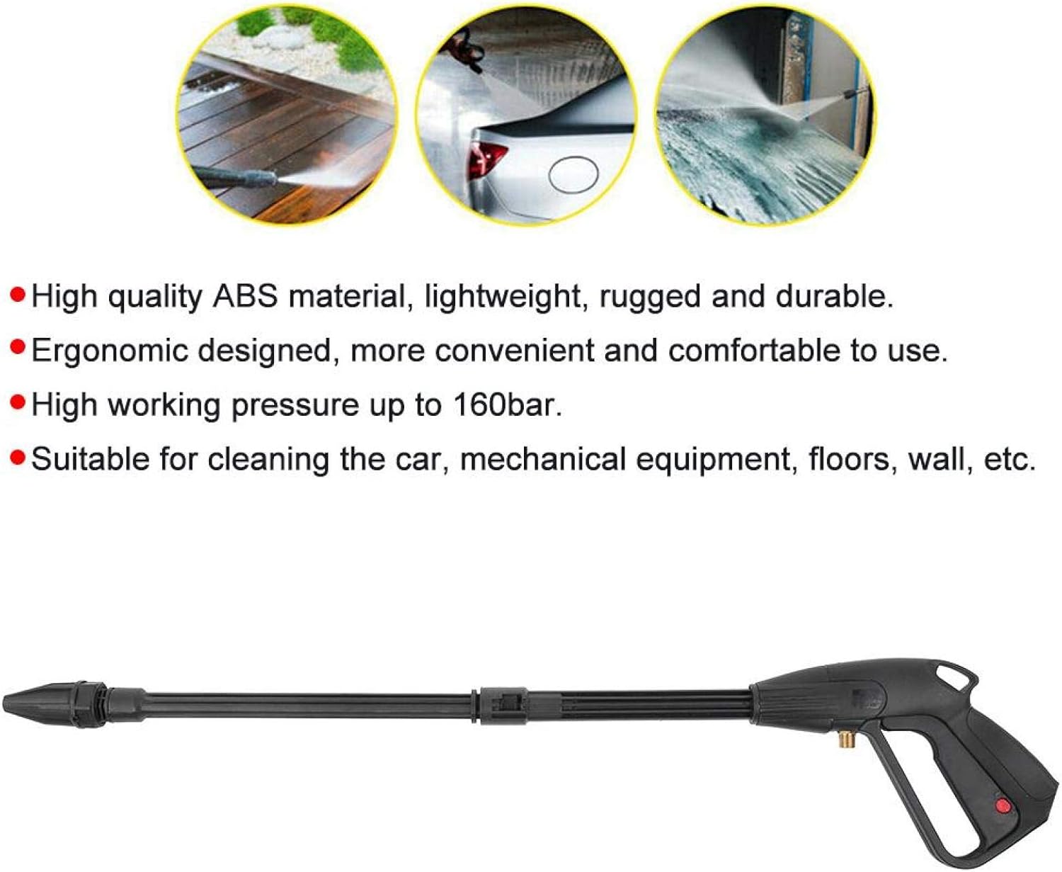 Pistola a Spruzzo per Idropulitrice 160 bar M14 - immagine 6