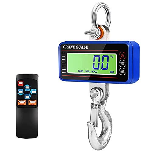 Bilancia a Gancio Digitale 1500KG con Telecomando