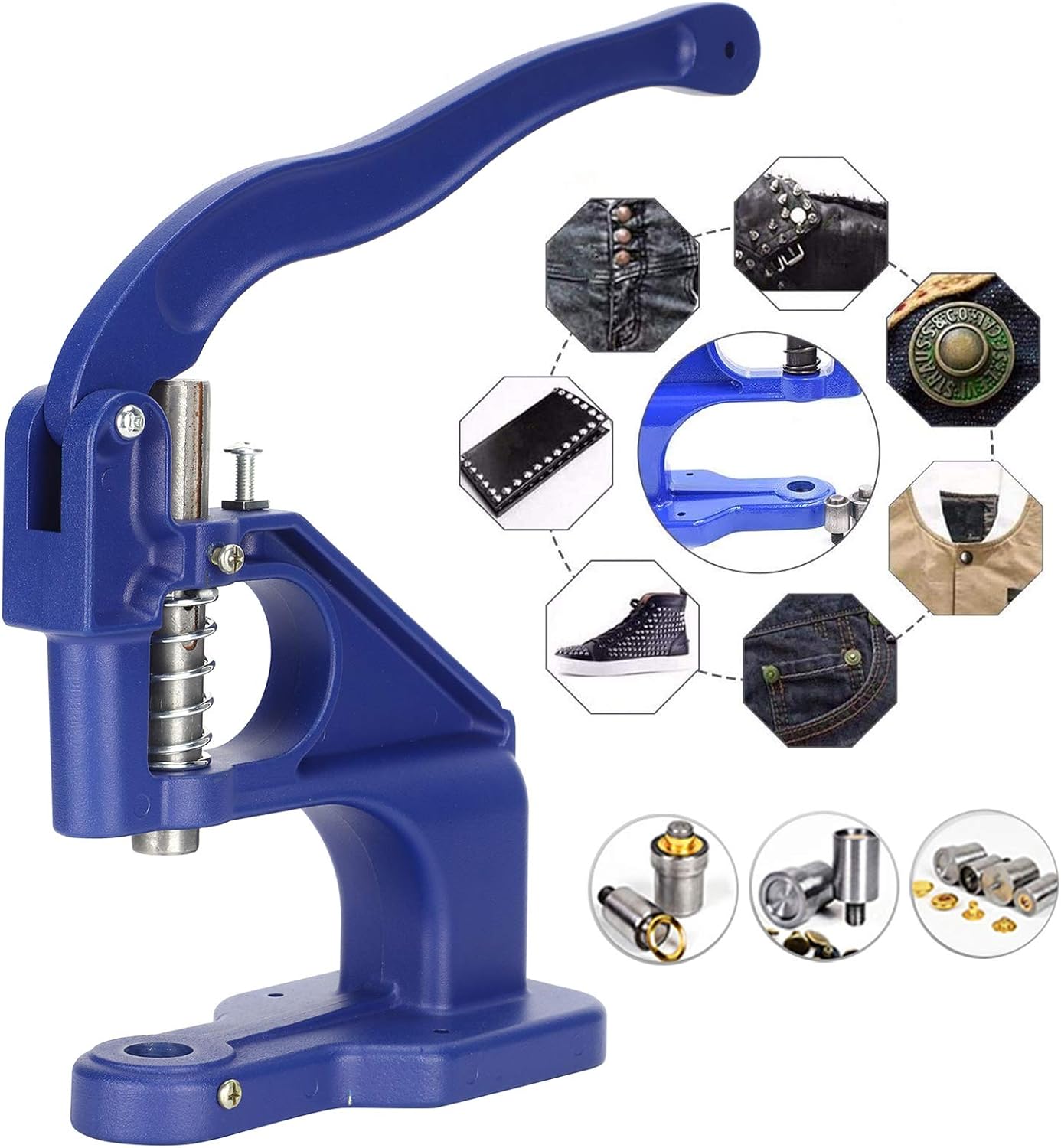 Seacanl Pressa Manuale Alluminio per Occhielli - immagine 7