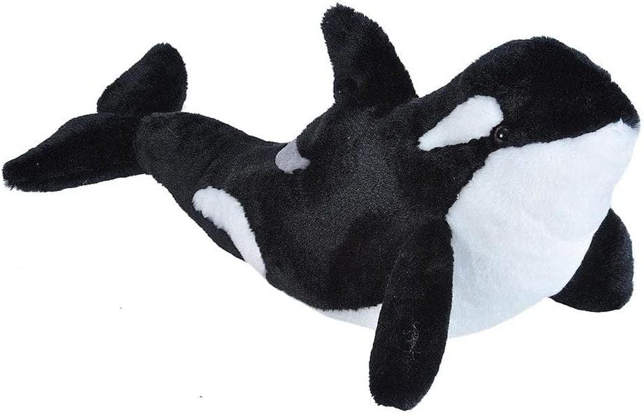 Wild Republic Orca peluche giocattolo,Cuddlekins, Regali per bambini, 38 cm - immagine 1