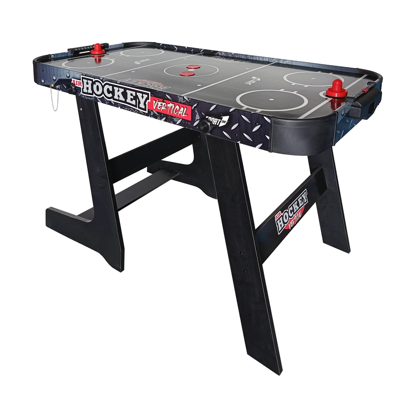 Sport1 Air Hockey Metal Verticale - Tavolo Pieghevole