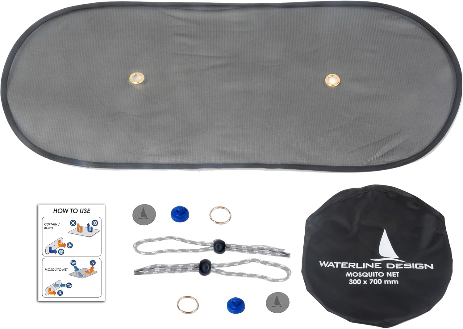 Waterline Design MOSQUITO NET / BUG SCREEN per Barche - immagine 8