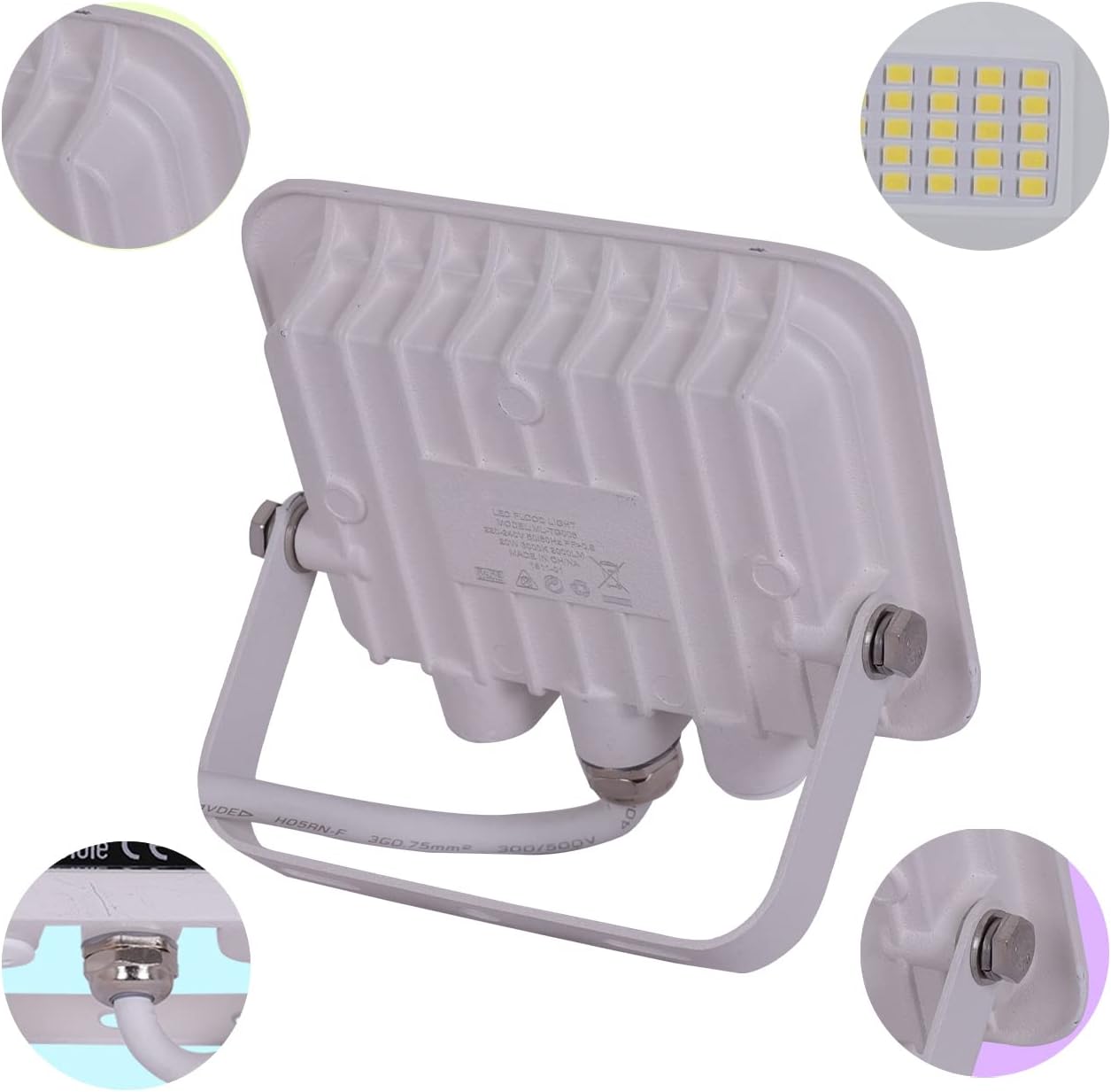 Mille Lucciole Faretto LED Esterno 50W 5000LM (2 Pezzi) - immagine 7