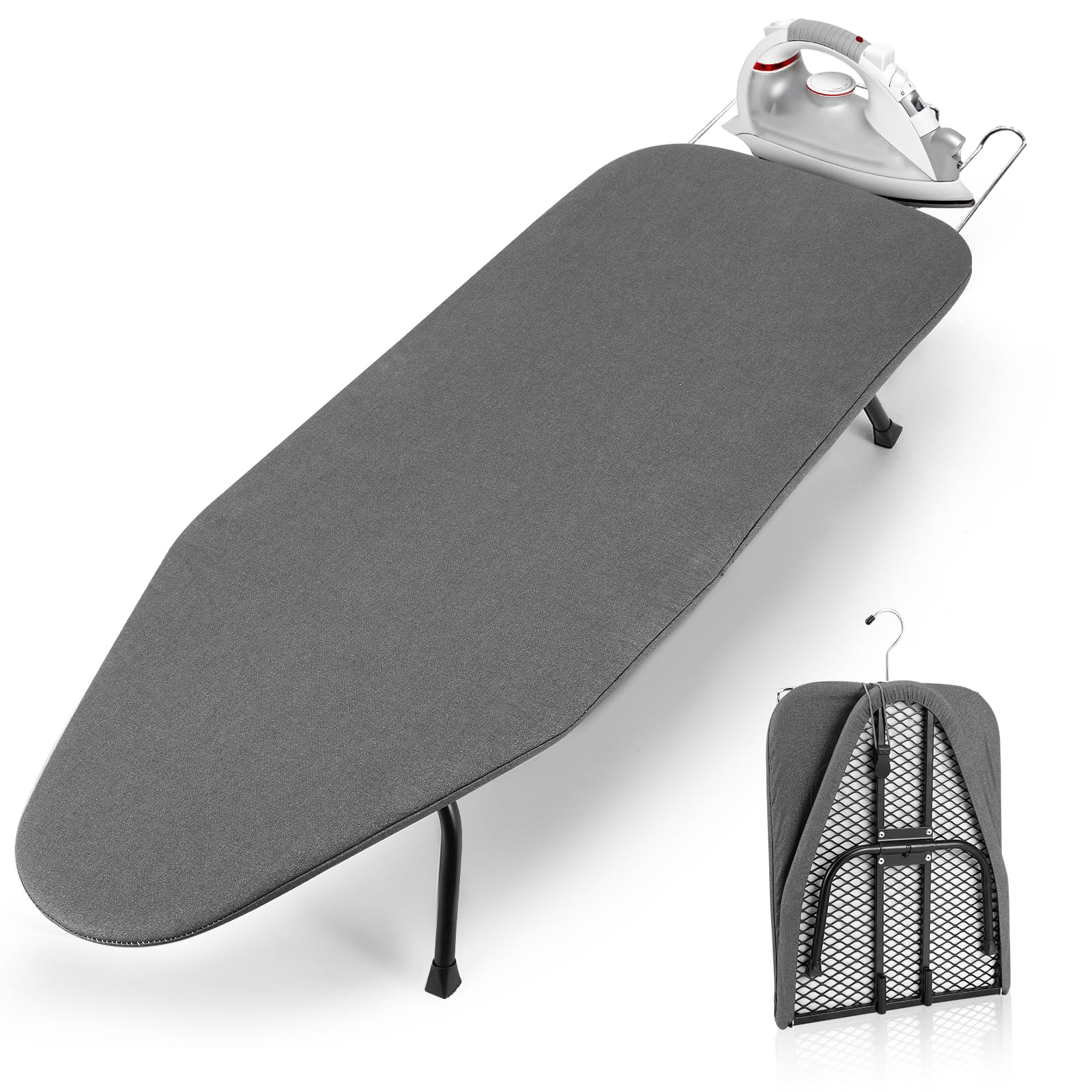 Aofesel Piccolo Asse da Stiro Pieghevole 77x32 cm