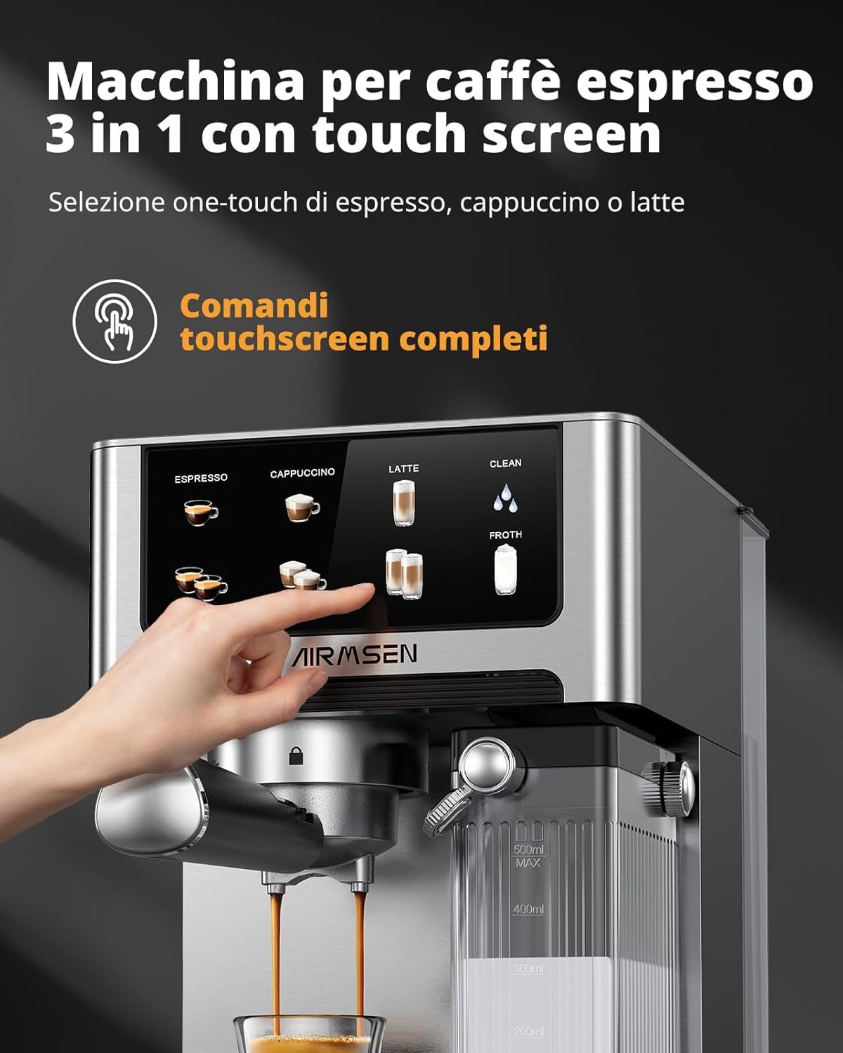 Macchina Espresso 20 Bar con Frotheria Automatica - immagine 7