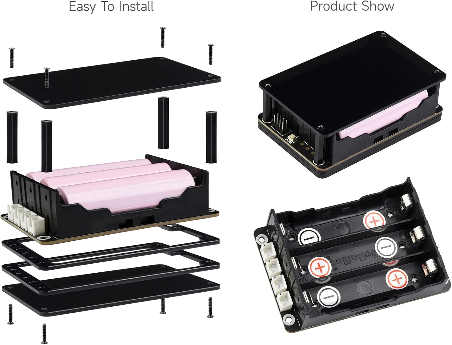 Waveshare Modulo UPS Alimentatore di Continuità 3S 5V 5A - immagine 8