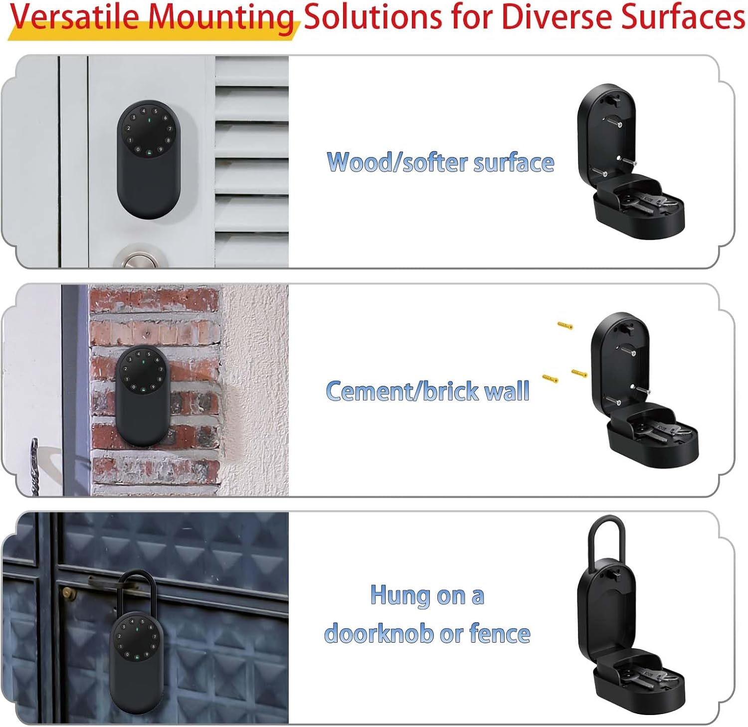 Sepox Smart Key Lockbox - Cassetta di Sicurezza Bluetooth - immagine 7