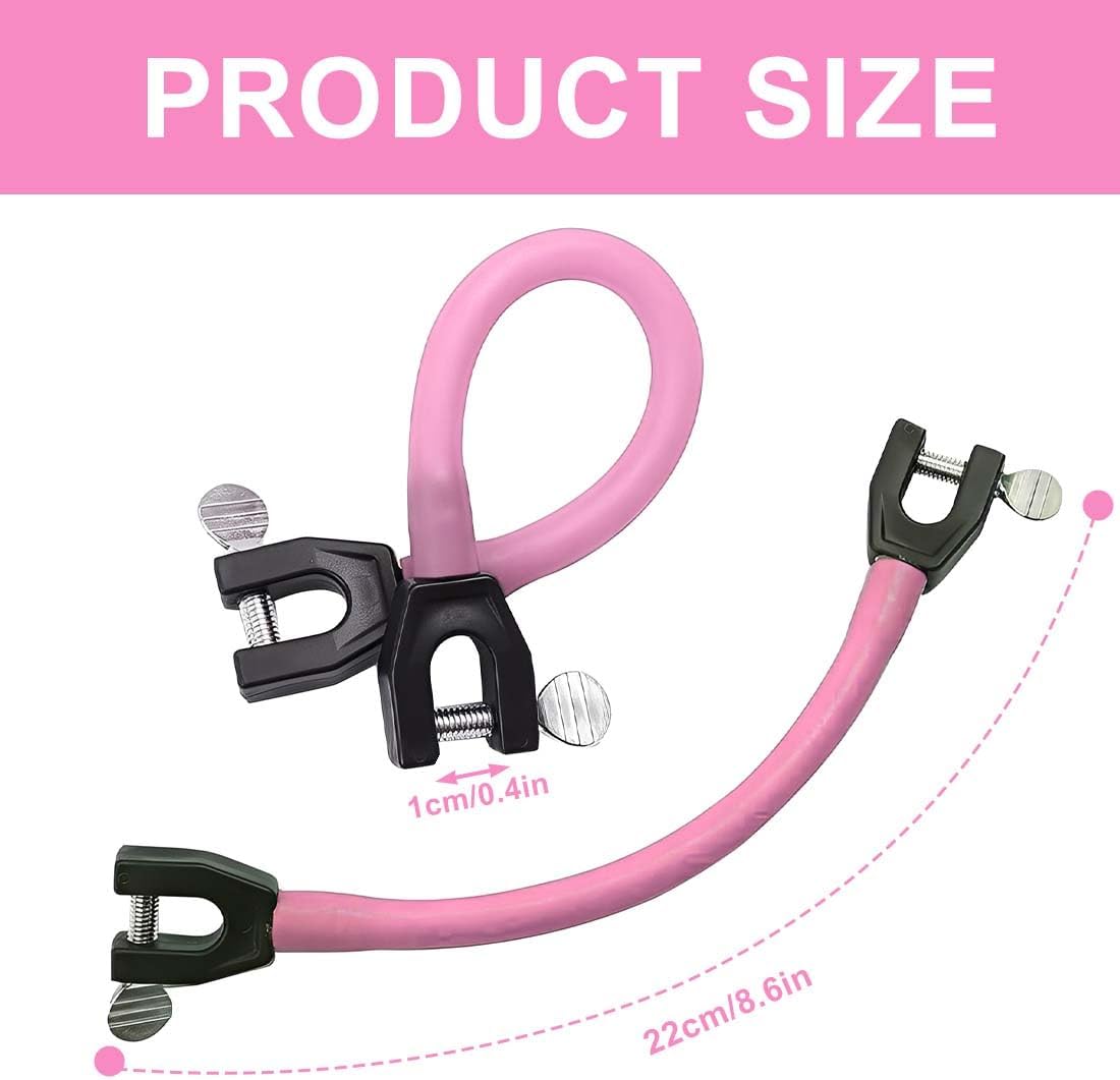 Connettore per Punta da Sci per Bambini, Accessorio per l'Allenamento dello Sci Portatile Facile Cuneo Sci Attrezzatura per Allenamento, per Bambini, Principianti (Rosso) - immagine 2