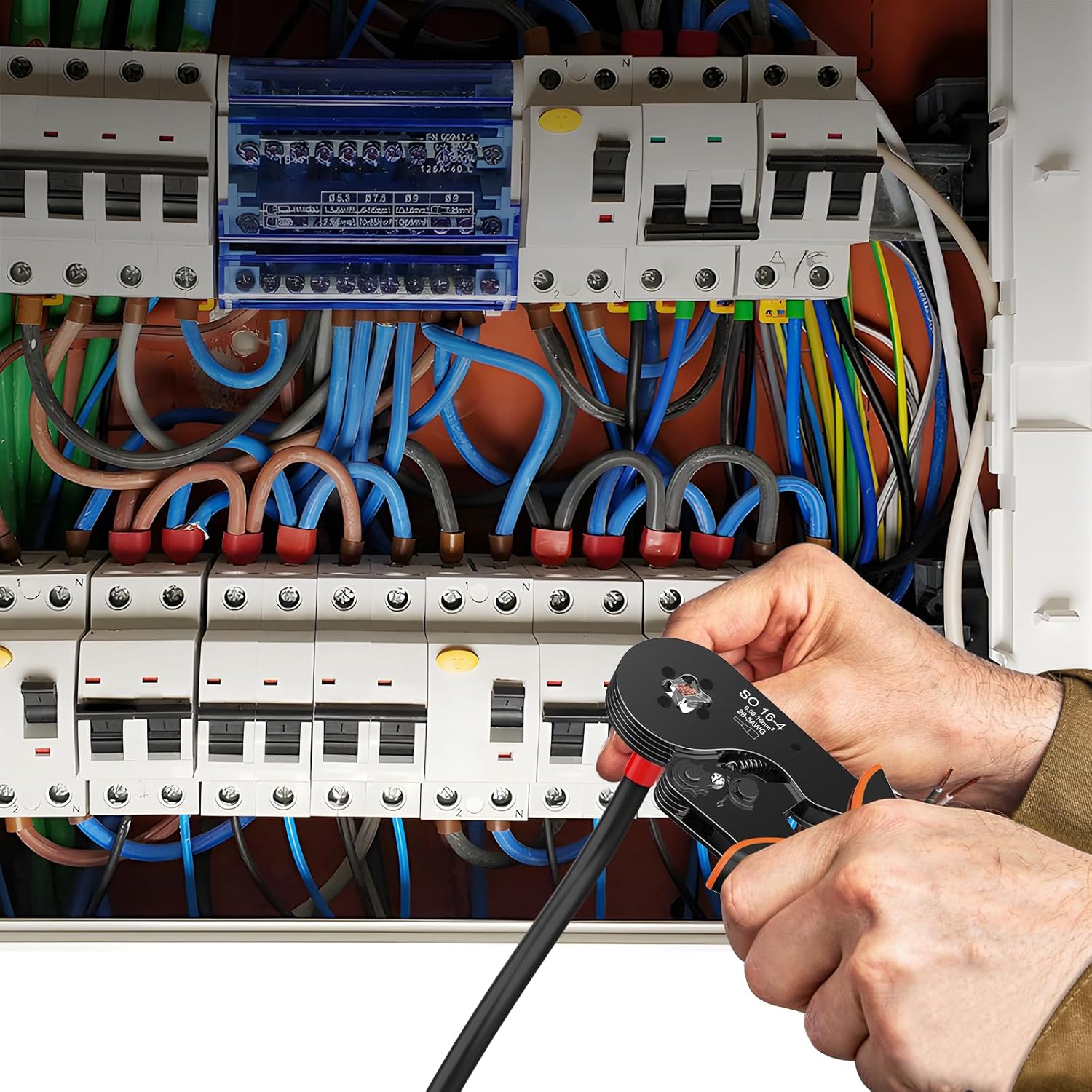 Preciva Pinza Crimpatrice Capicorda 0,08-16mm² - immagine 7