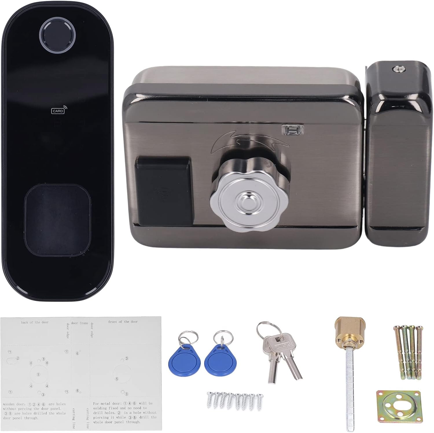 Blocco Porta Elettronico con Password e Smart Card - immagine 1