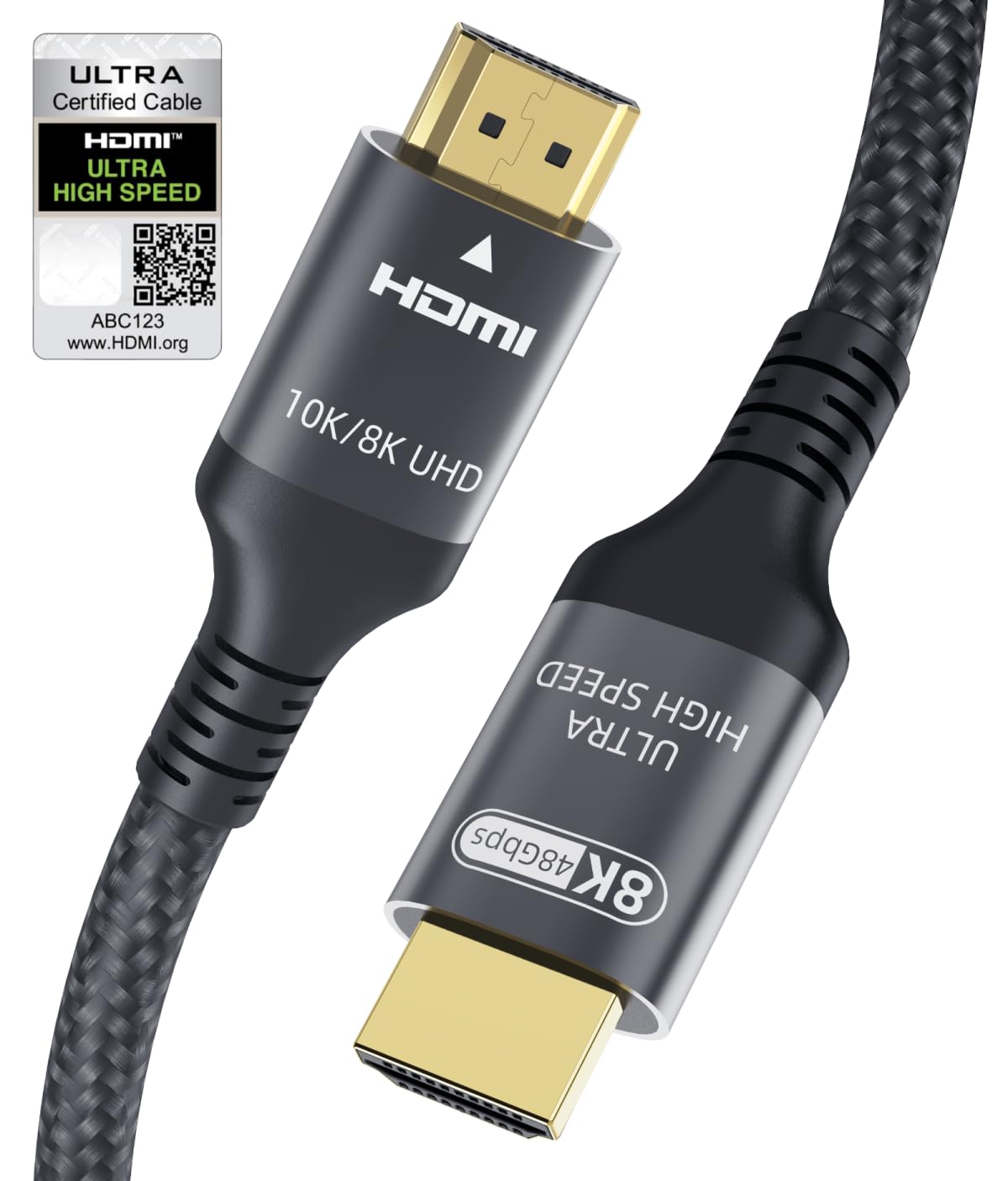 Adauxter Cavo HDMI 2.1 10K 8K 2M Certificato 48Gbps - immagine 1