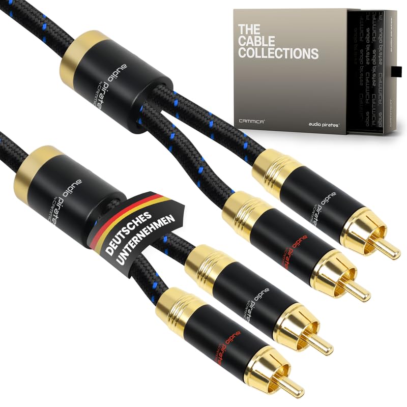 audio pirates by cammica - Cavo RCA 2 Connettori, 3 Metri