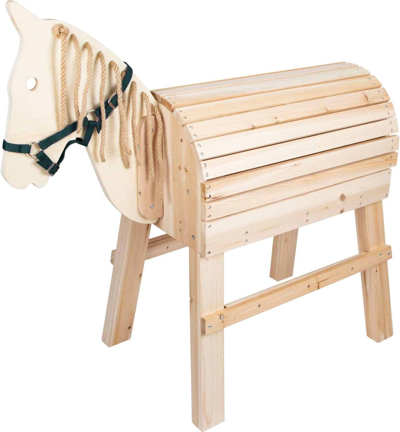 Small Foot Cavallo da Equitazione in Legno Beige - immagine 1