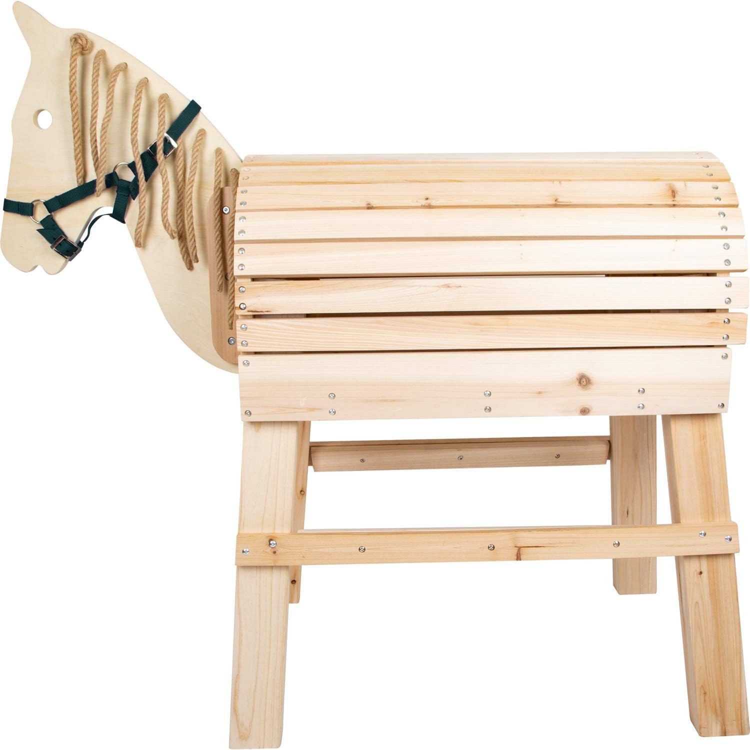 Small Foot Cavallo da Equitazione in Legno Beige - immagine 4