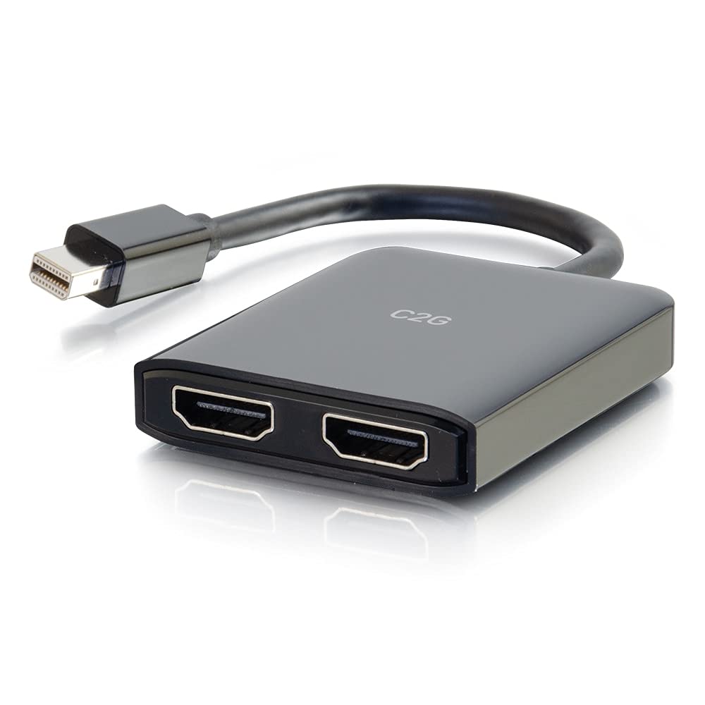 C2G Splitter multiplo per monitor Mini DisplayPort - HDMI Nero