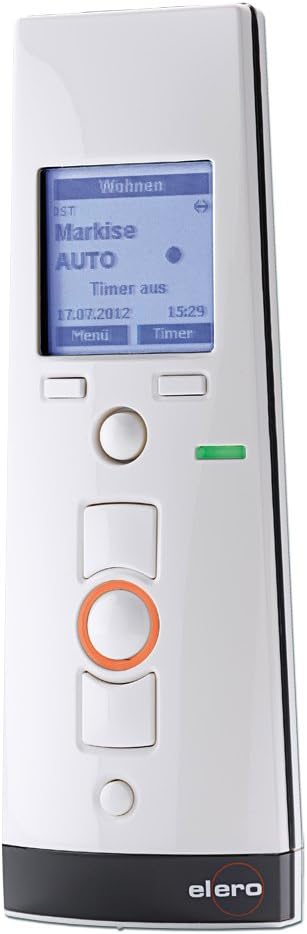 elero Trasmettitore manuale TempoTel 2 bianco puro, 10+1 canale, 868 MHz