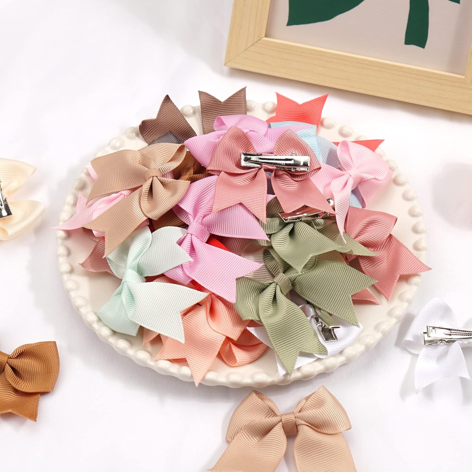 Joyoyo 40 Pezzi Mollette Capelli Neonata 6 cm - immagine 3