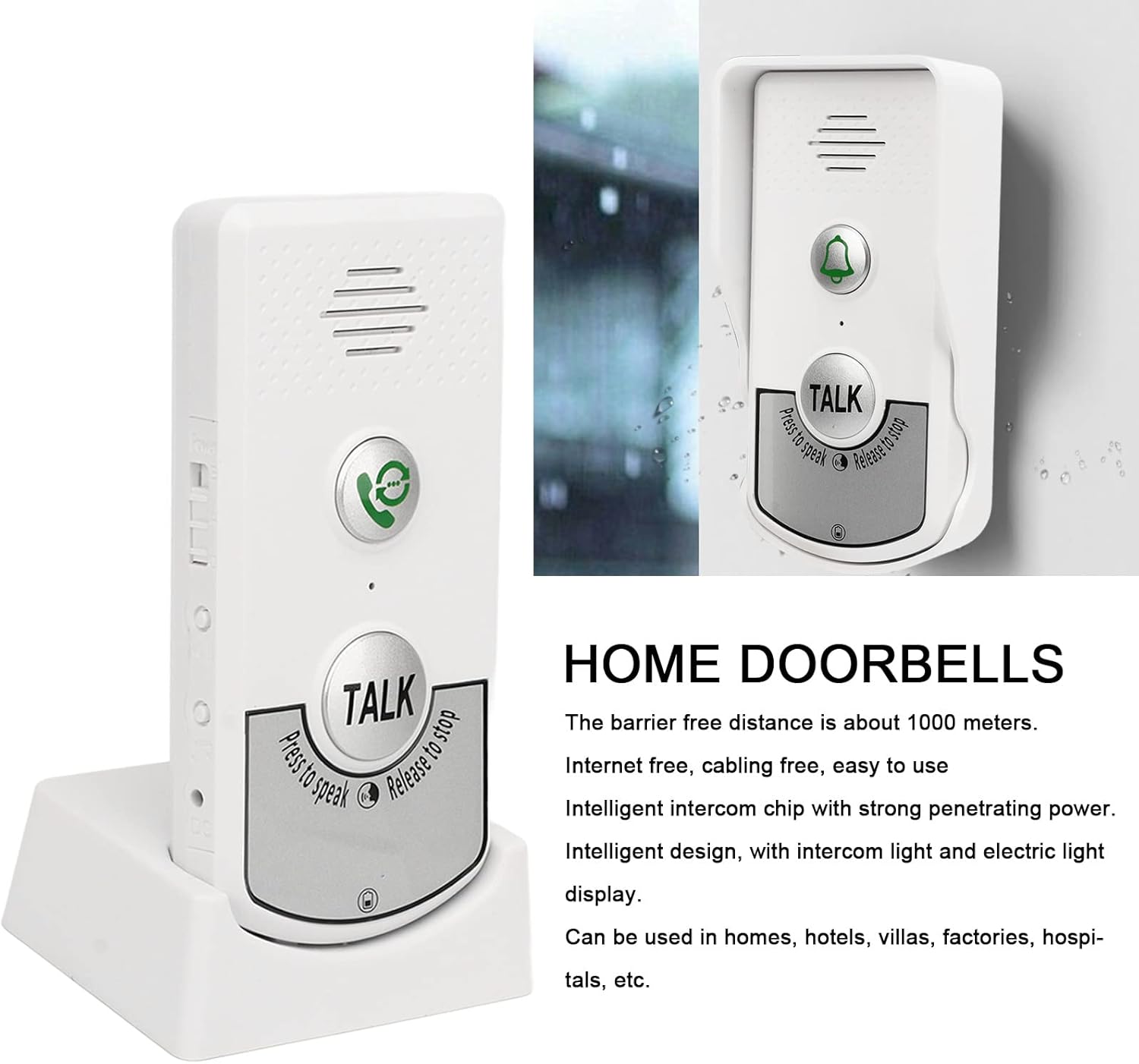 Tonysa Campanelli Citofonici Wireless 1000m - immagine 4