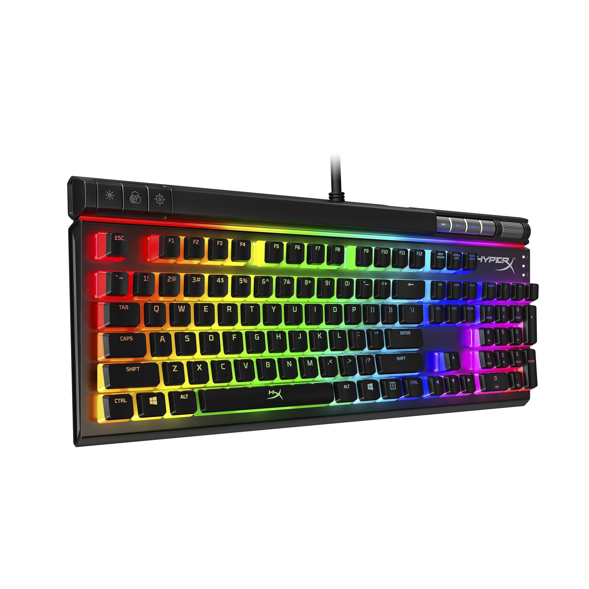 Hyperx Alloy Elite 2 - Tastiera Meccanica Gaming RGB, Nera