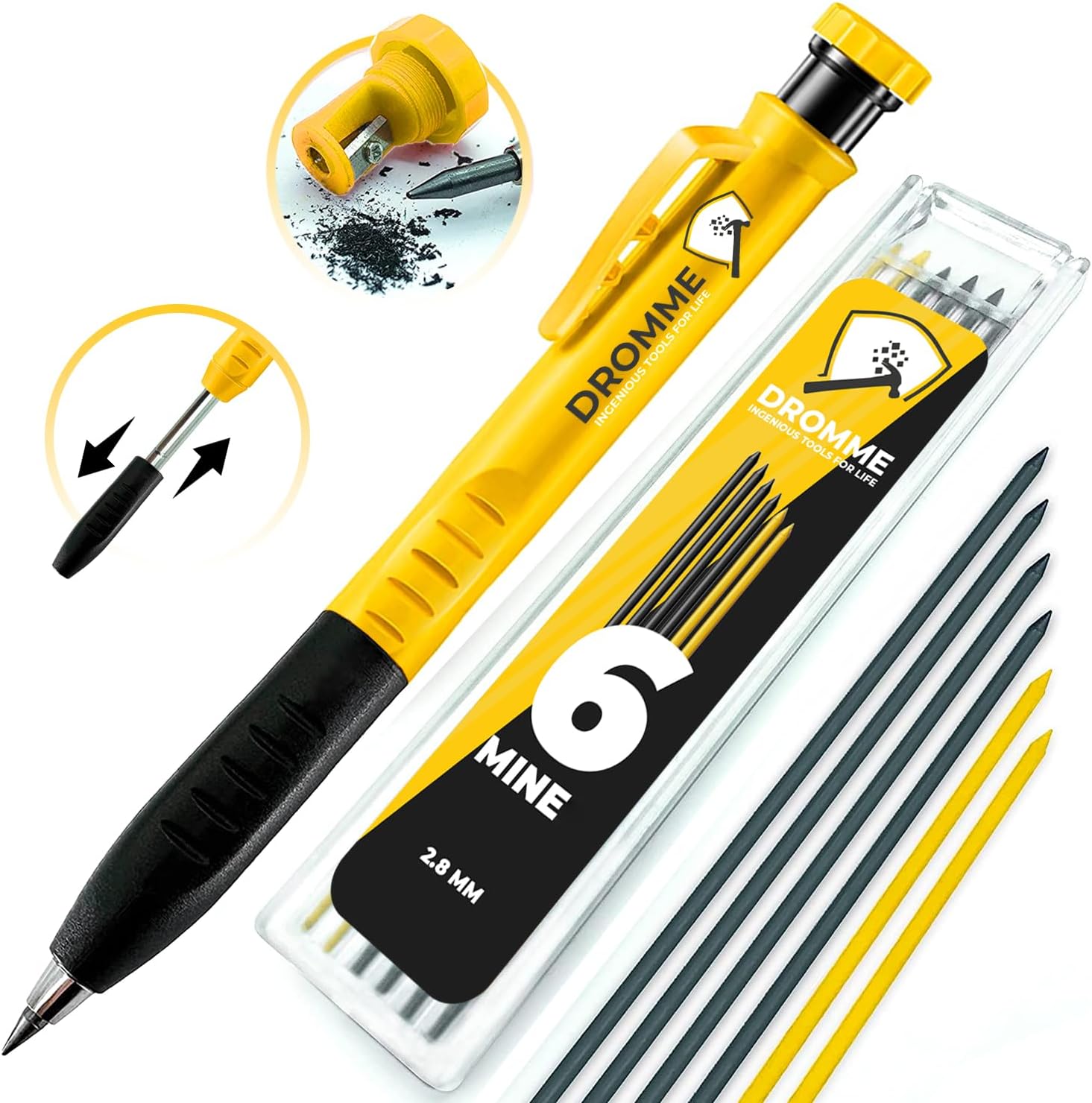 Dromme Matita Professionale per Falegname - immagine 1