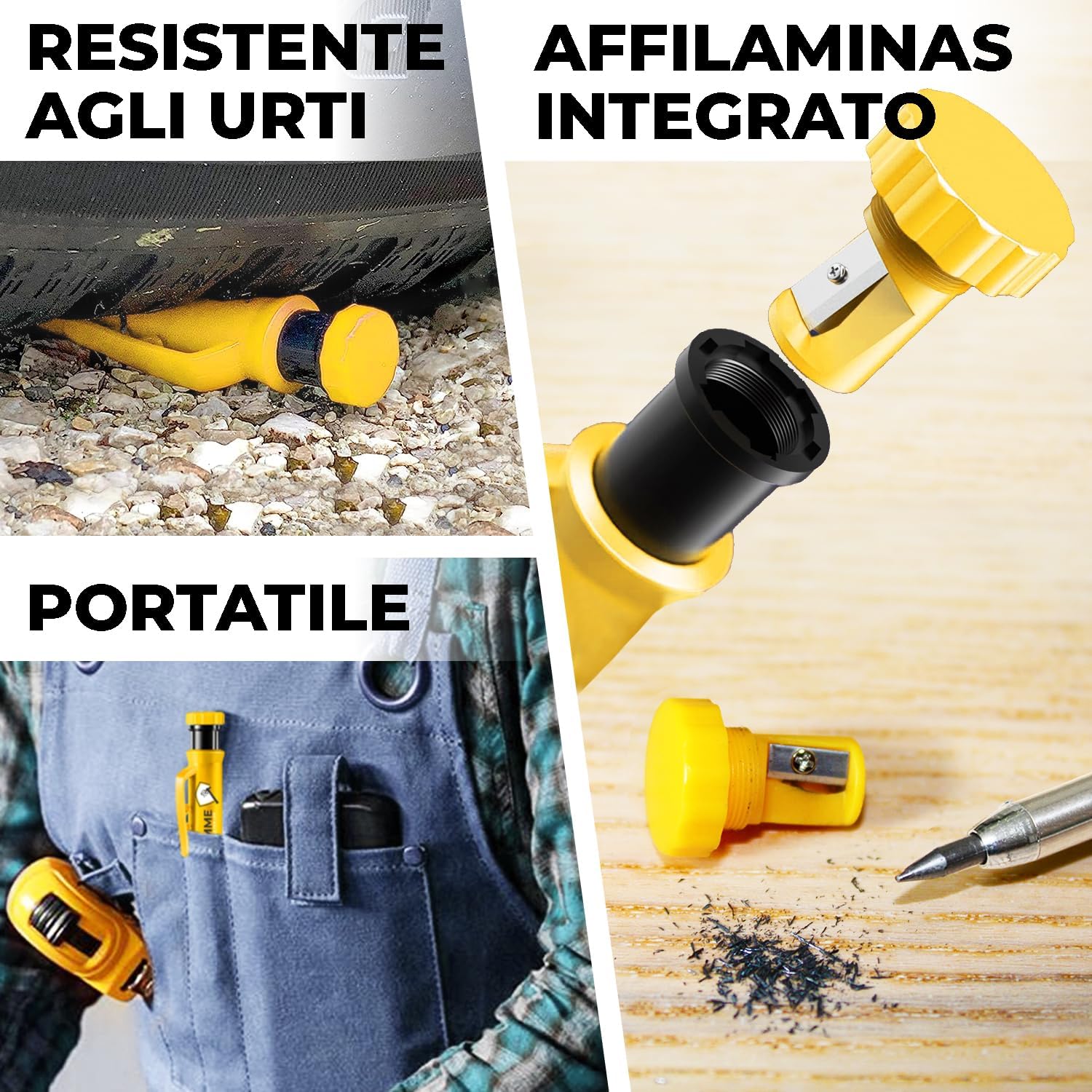 Dromme Matita Professionale per Falegname - immagine 5