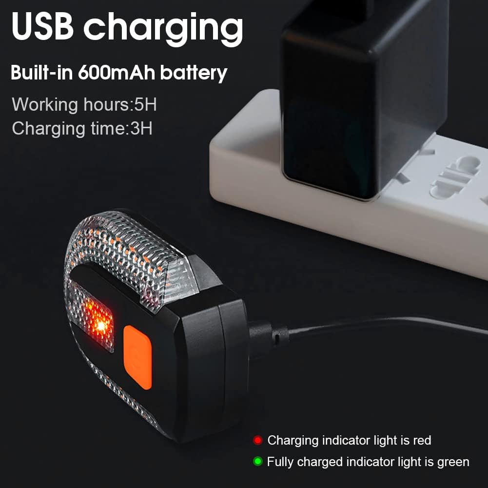 Fanale Posteriore Bici con Indicatori di Direzione - immagine 5