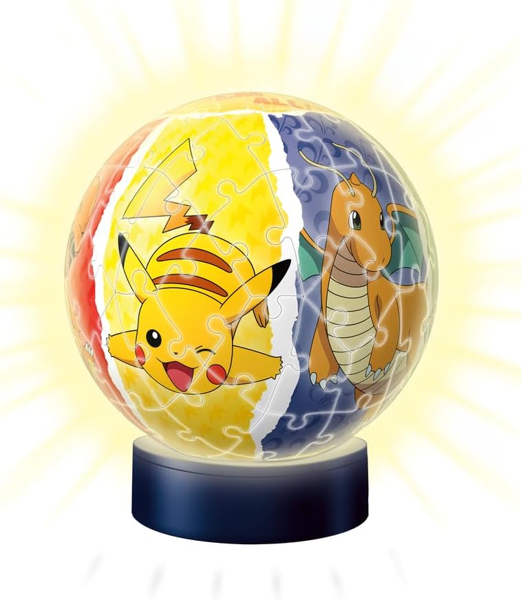 Ravensburger Puzzle 3D Night Lamp Pokemon 72 Pezzi - immagine 5