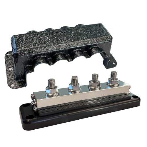 Victron Energy Cover + 600a 4p Bus Bar One Size