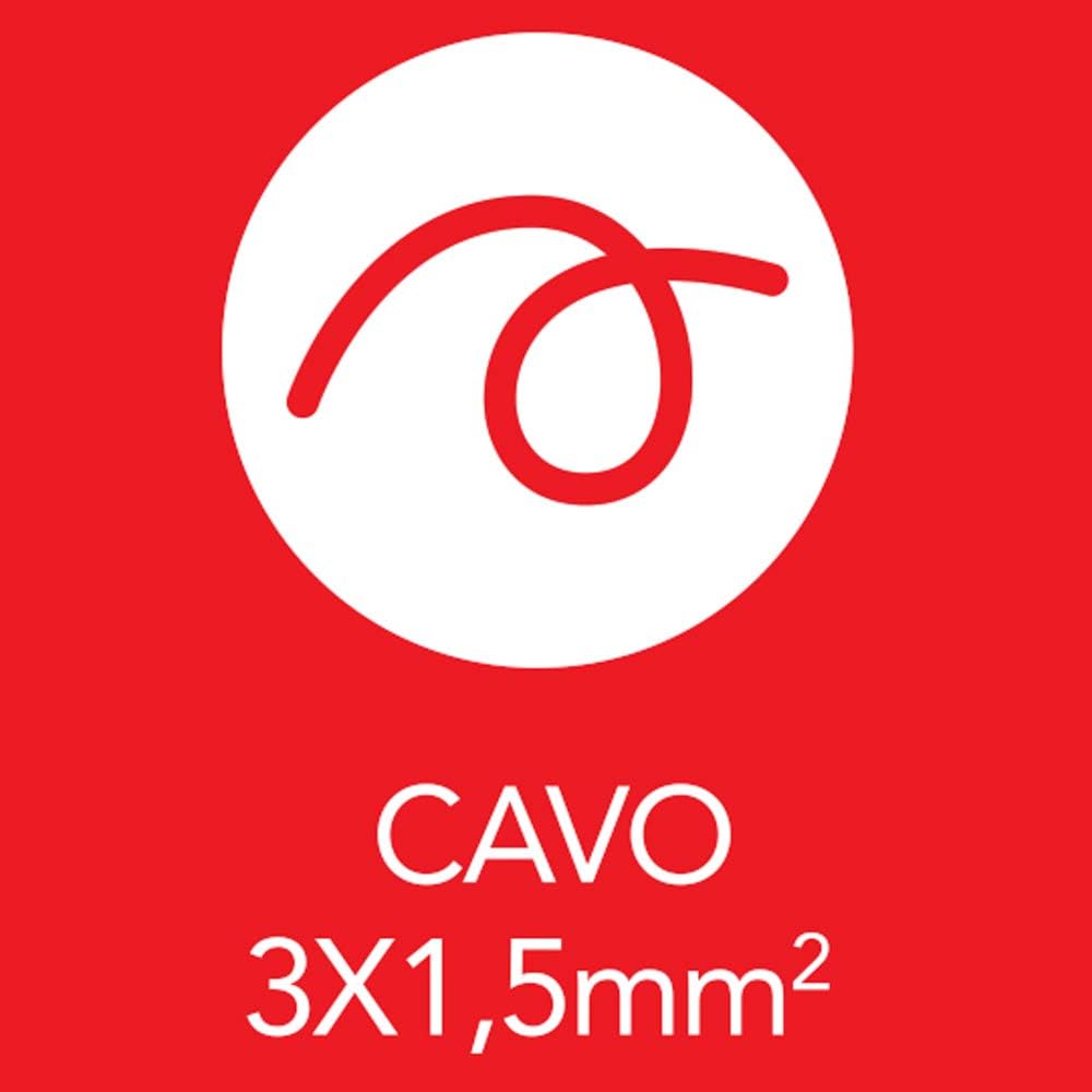 Poly Pool PP2652 Prolunga CEE 3 Poli 20m, Nera - immagine 2