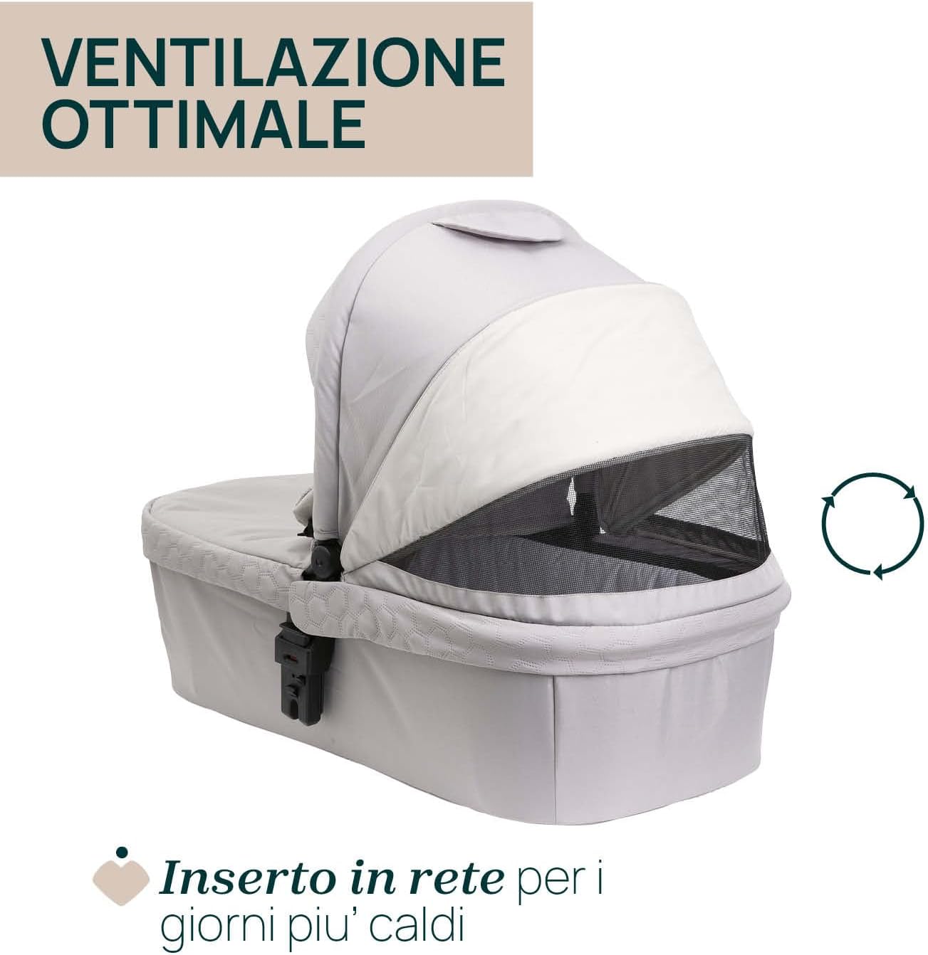 Chicco Navicella Seety Ampia e Imbottita - immagine 3