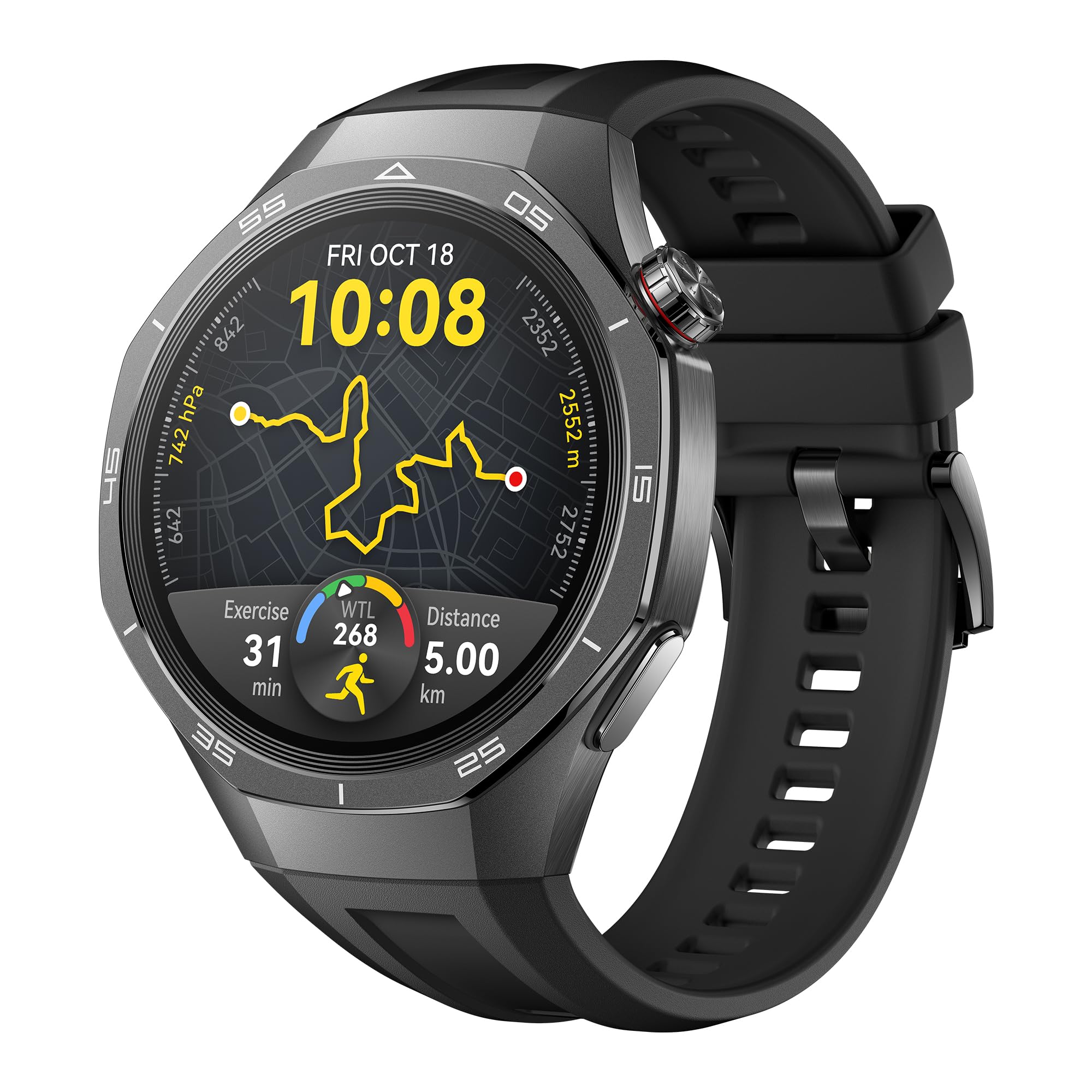 HUAWEI WATCH GT 5 Pro 46mm Smartwatch, Nero